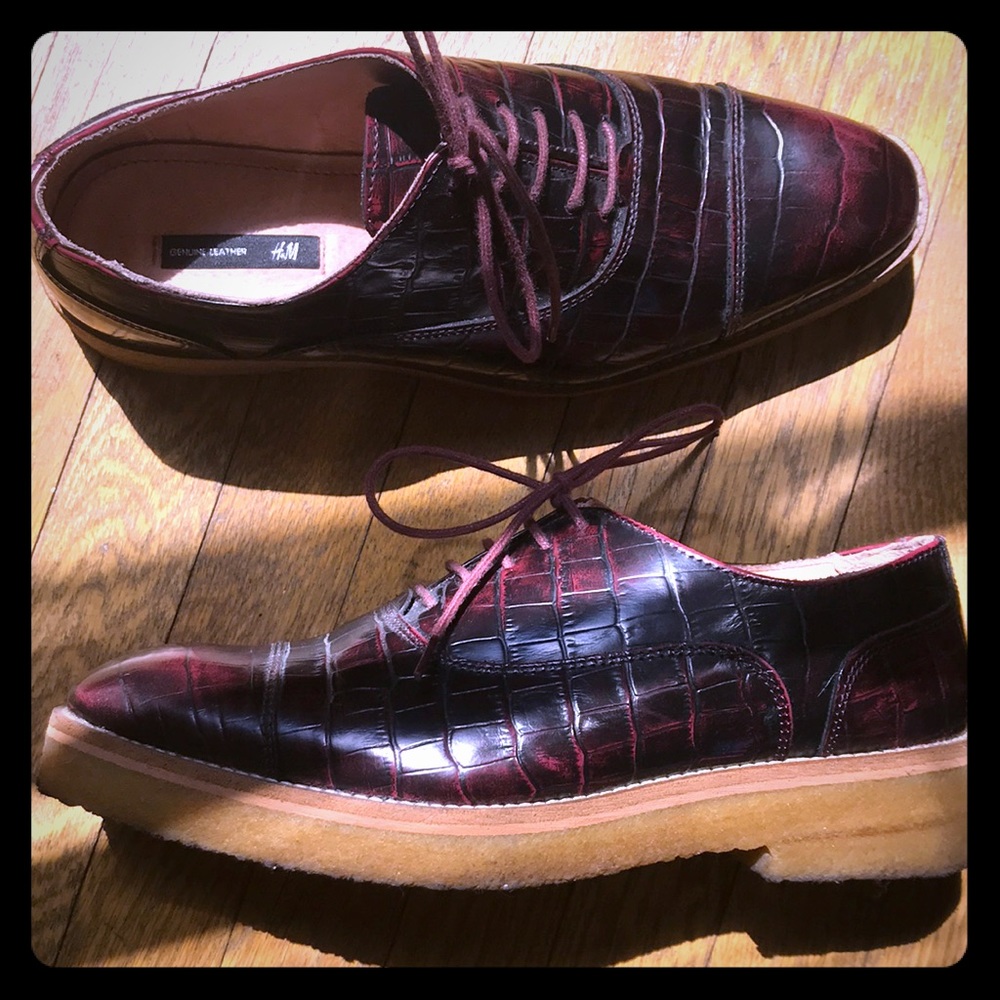 Leather Oxford